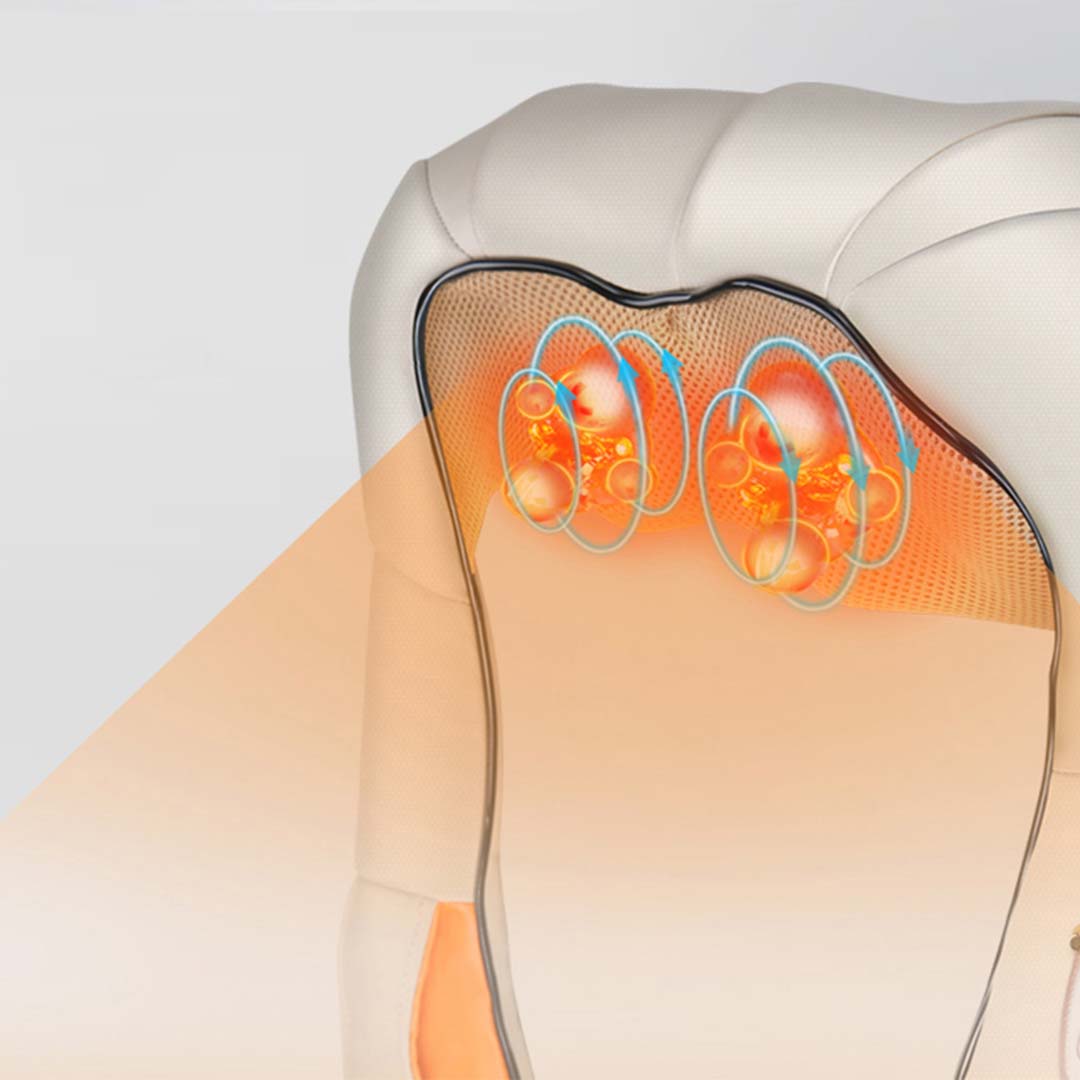 NNEAGS Electric Kneading Neck Shoulder Arm Body Massager With Heat Health Care